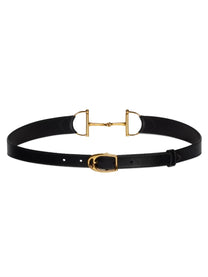 Gucci Women's Oversize Clamp Belt Black
