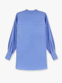 Nude Women's Oversize Cotton Shirt Blue