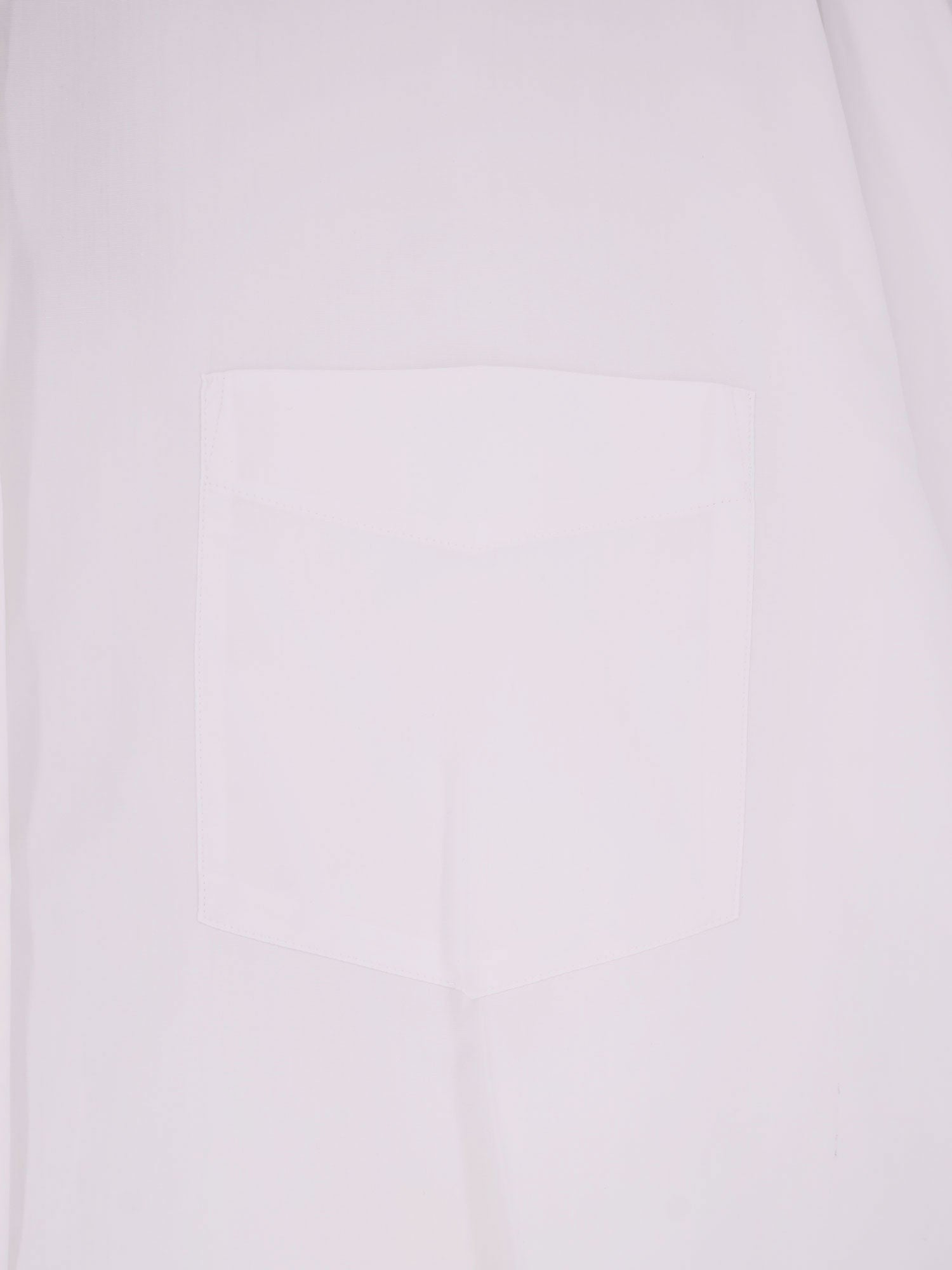 ASPESI Women's Oversize Cotton Shirt White ASPESI