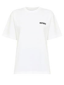 ROTATE Birger Christensen Women's Oversize Fit Shirt White