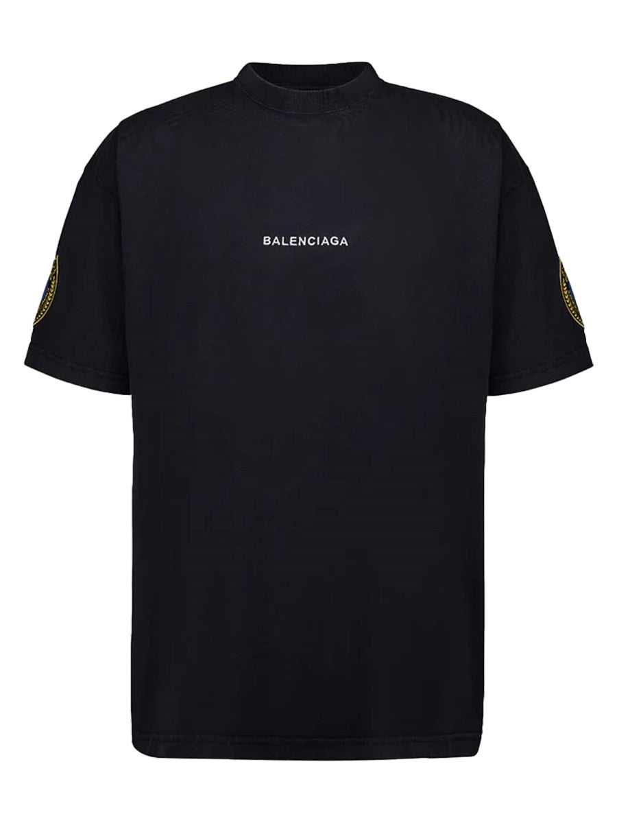 Balenciaga Men's Oversize Fit Shirt Black
