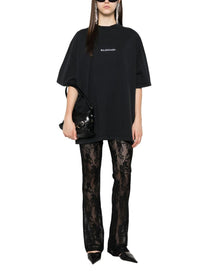 Balenciaga Men's Oversize Fit Shirt Black, view 2