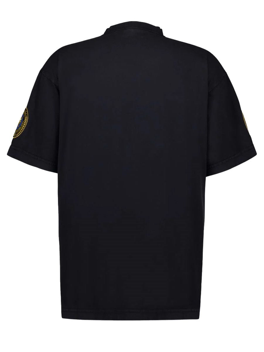 Balenciaga Men's Oversize Fit Shirt Black, view 3