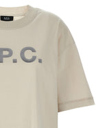 A.P.C Oversize Grand Vpc Shirt Beige, view 3