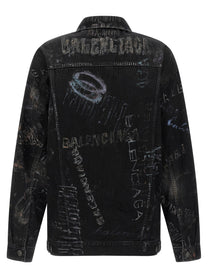 Balenciaga Oversize Jacket Black