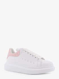 Alexander McQueen Women's Oversize Leather Sneakers Blue