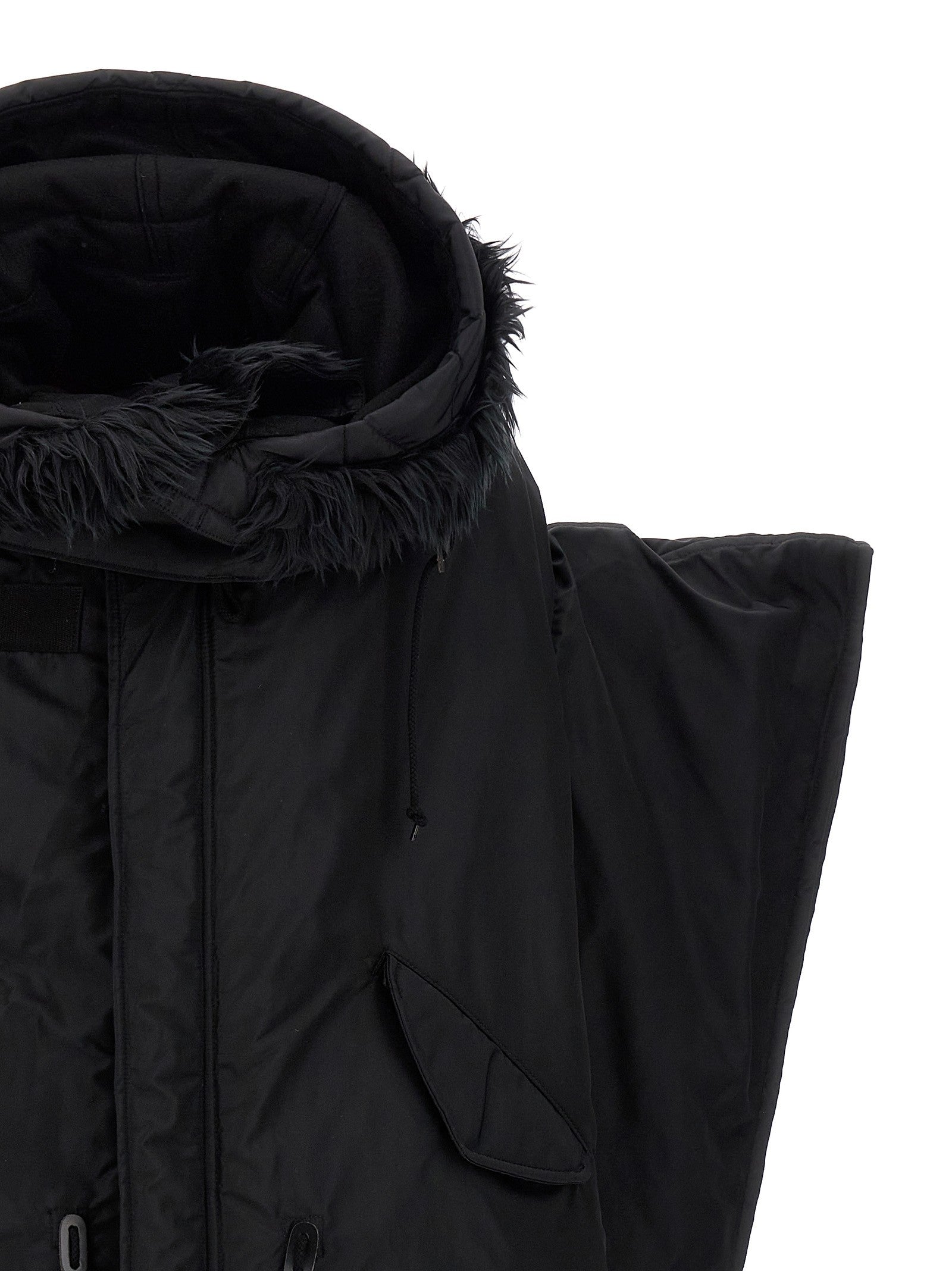 Junya Watanabe Oversize Puffer Jacket Black