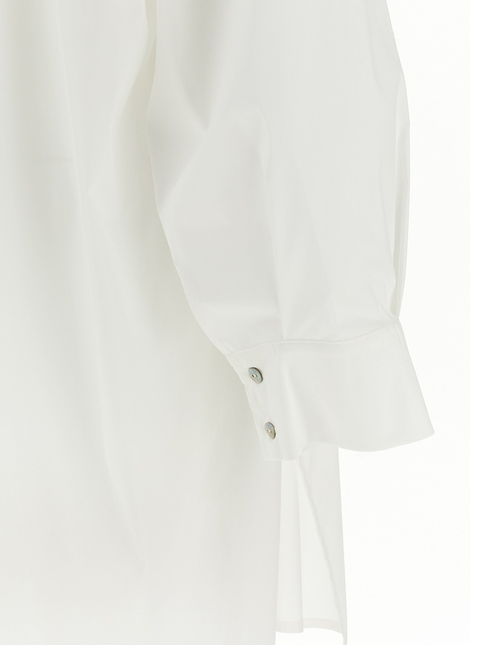 Di.La3 Pari' Oversize Shirt White