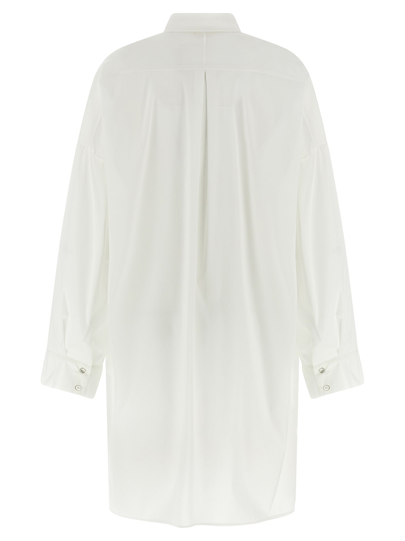 Di.La3 Pari' Oversize Shirt White