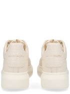 Alexander McQueen Women's Oversize Sneaker White, view 4