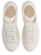 Alexander McQueen Women's Oversize Sneaker White, view 5