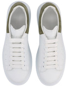 Alexander McQueen Men's Oversize Sneaker White, view 5