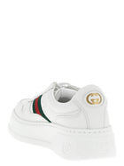 Gucci Oversize Sole Sneakers White, view 3