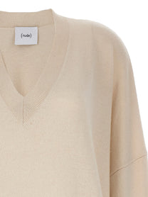 Nude Lucy Oversize Sweater White, view 3