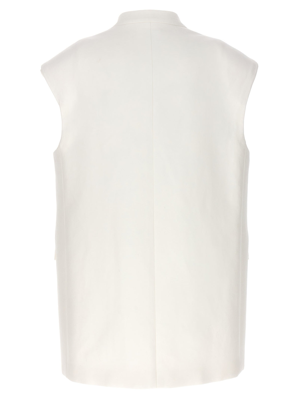 Jil Sander Oversize Tailored Vest White, view 2