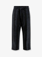 Y-3 Men's Cotton and Linen Trousers Black