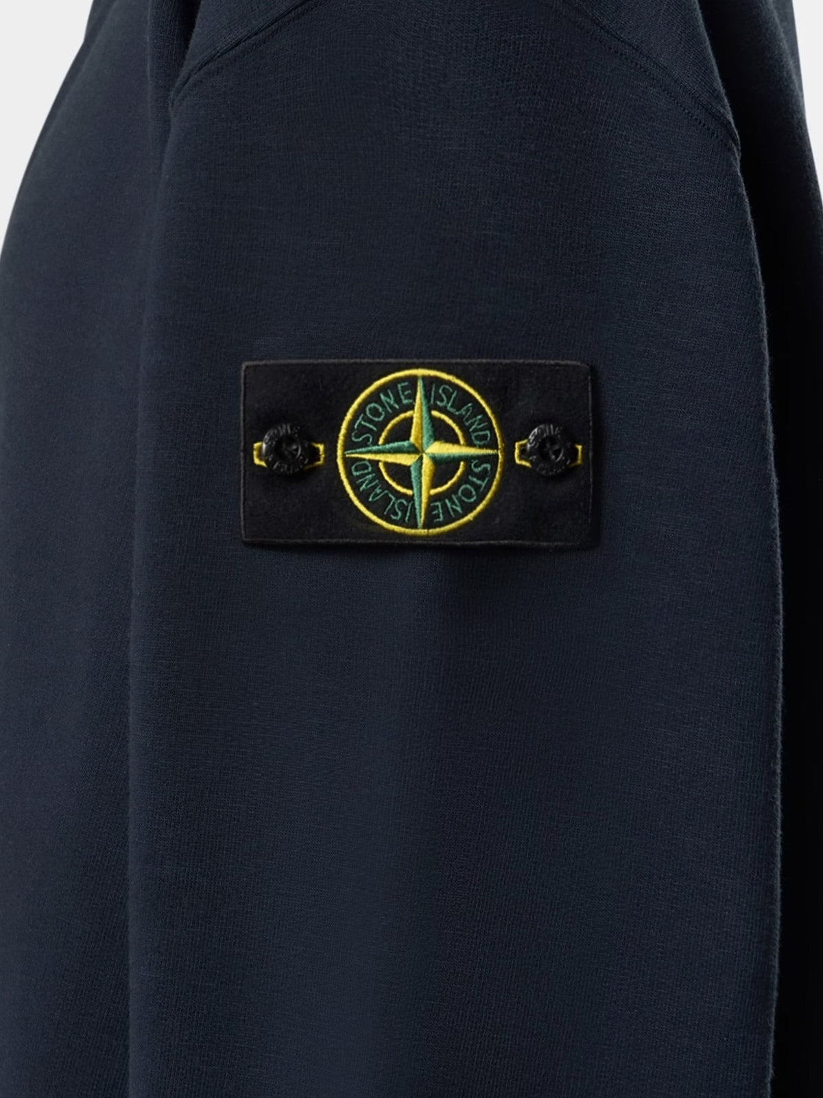 Stone Island Men's Oversized Cotton Polo Shirt Blue, view 3