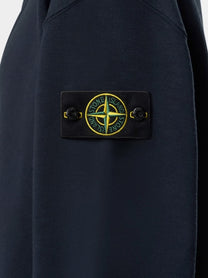Stone Island Men's Oversized Cotton Polo Shirt Blue, view 3