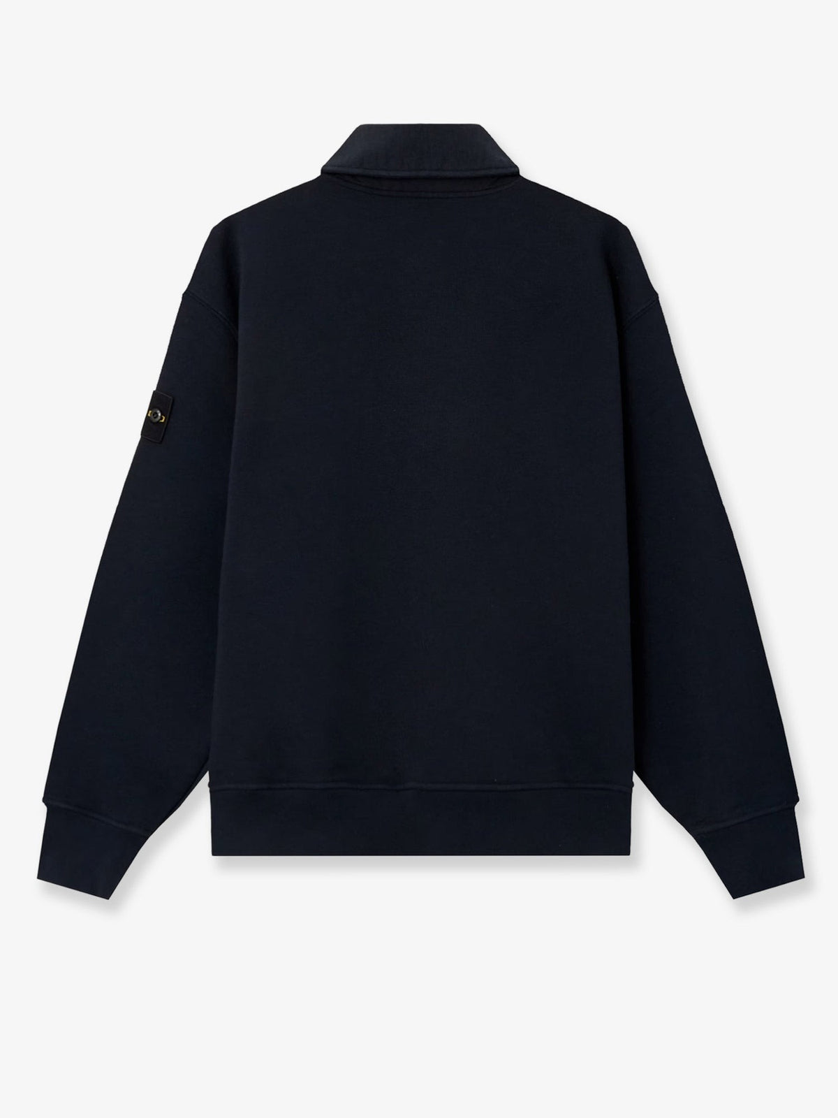 Stone Island Men's Oversized Cotton Polo Shirt Blue, view 2