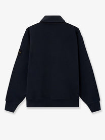 Stone Island Men's Oversized Cotton Polo Shirt Blue, view 2
