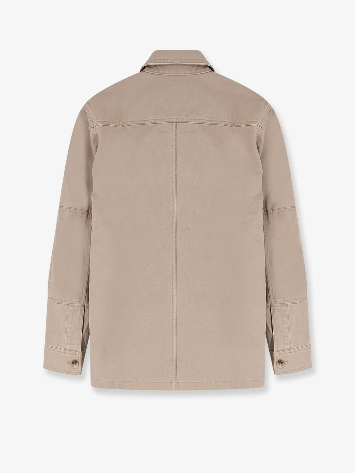 Tonywack Men's Oversized Cotton Shirt Beige, view 2