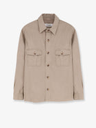 Tonywack Men's Oversized Cotton Shirt Beige