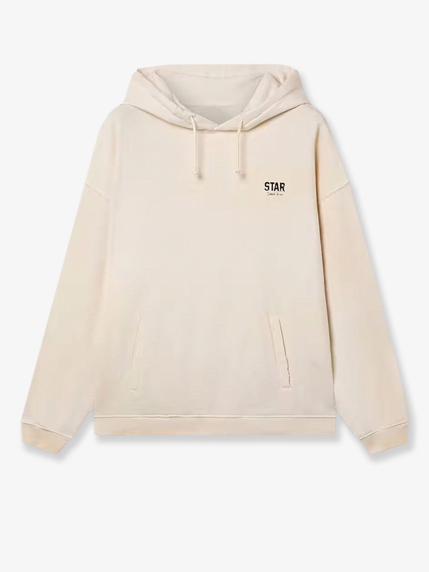 Golden Goose Men's Oversized Cotton Sweatshirt White