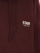Golden Goose Unisex Oversized Cotton Sweatshirt Red, view 3
