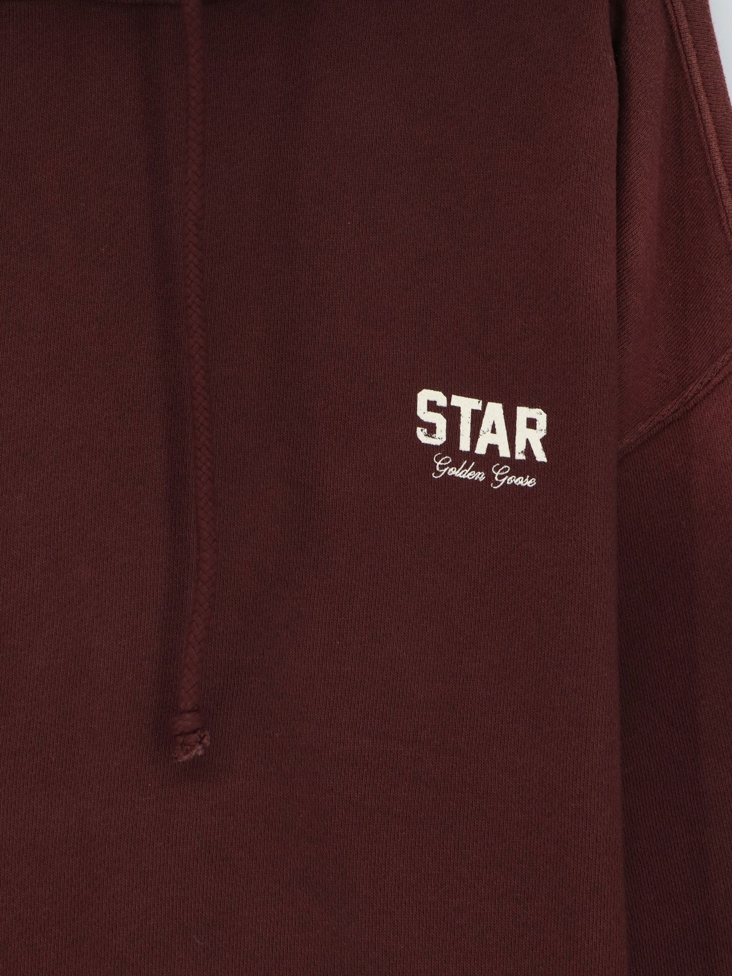 Golden Goose Unisex Oversized Cotton Sweatshirt Red