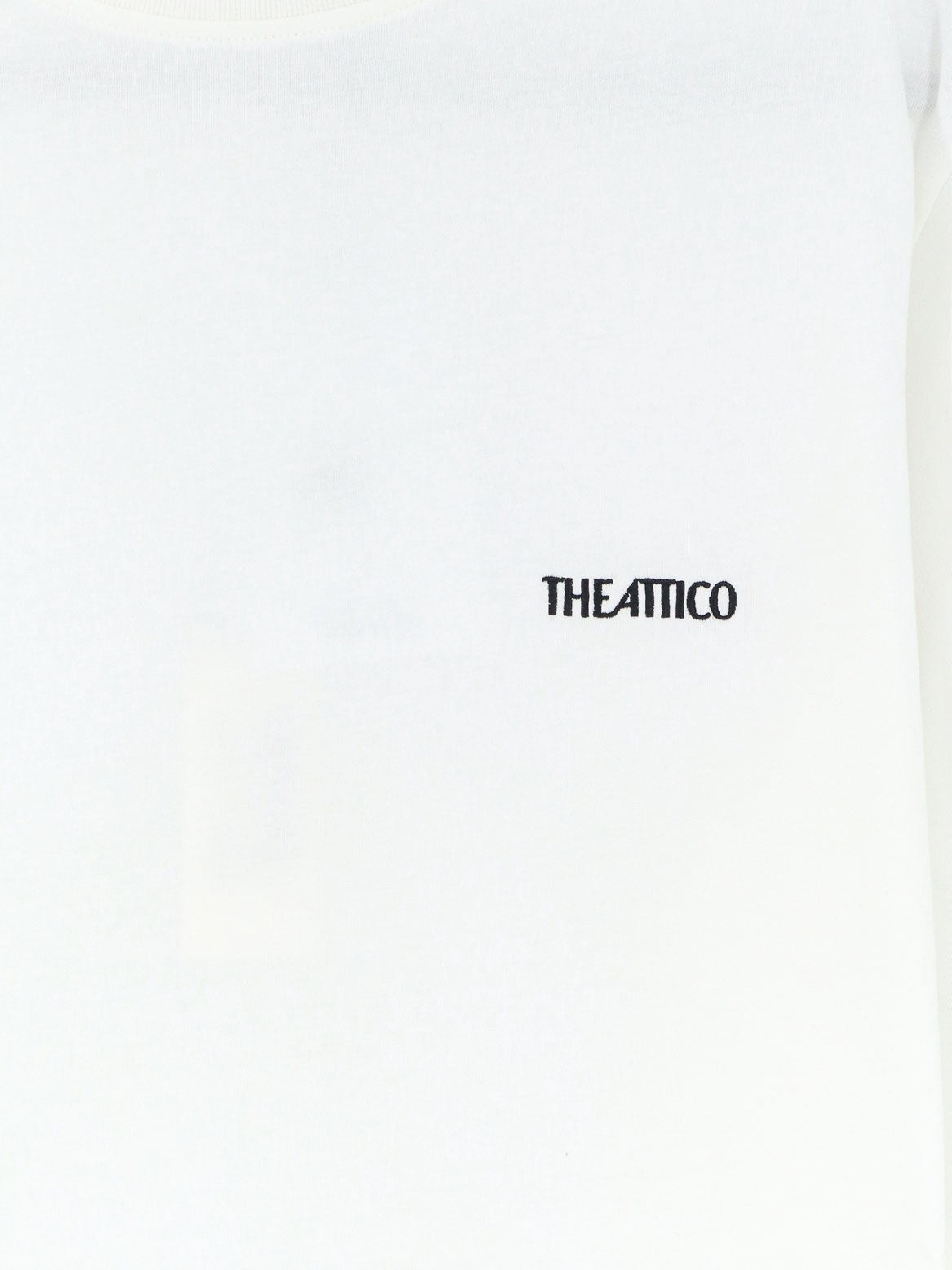 The Attico Women's Oversized Cotton Shirt White