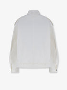 Tonywack Women's Oversized Denim Jacket White, view 2