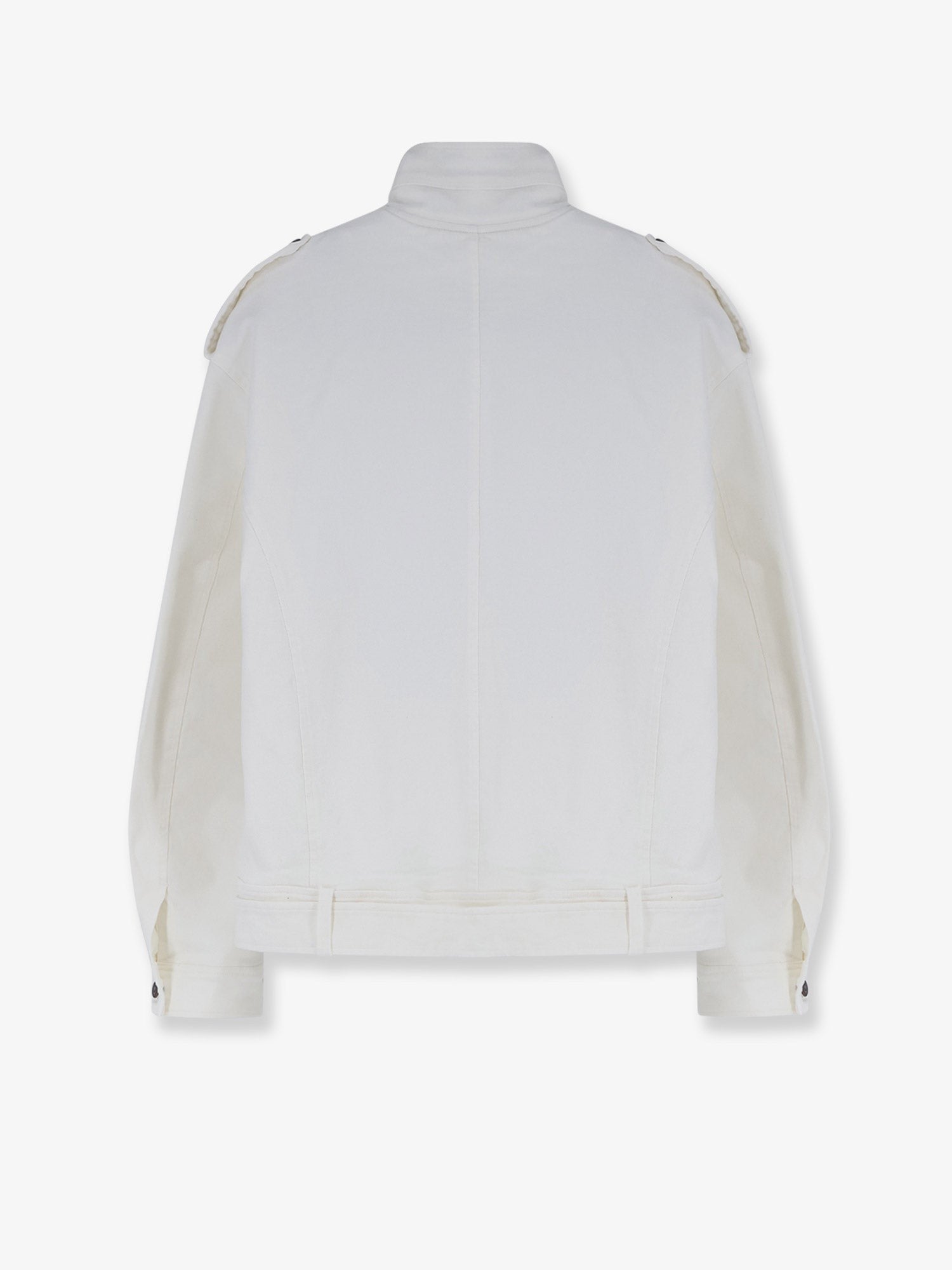Tonywack Women's Oversized Denim Jacket White