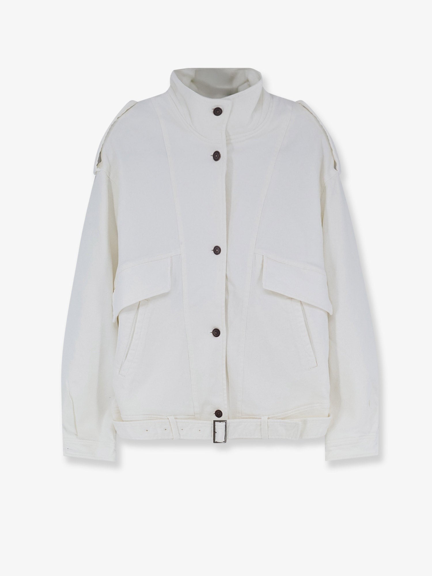 Tonywack Women's Oversized Denim Jacket White