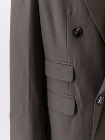 Giorgio Armani Men's Oversized Fluid Virgin Wool Suit Blue