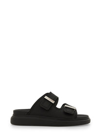 Alexander McQueen Women's Oversized Hybrid Sandal Black