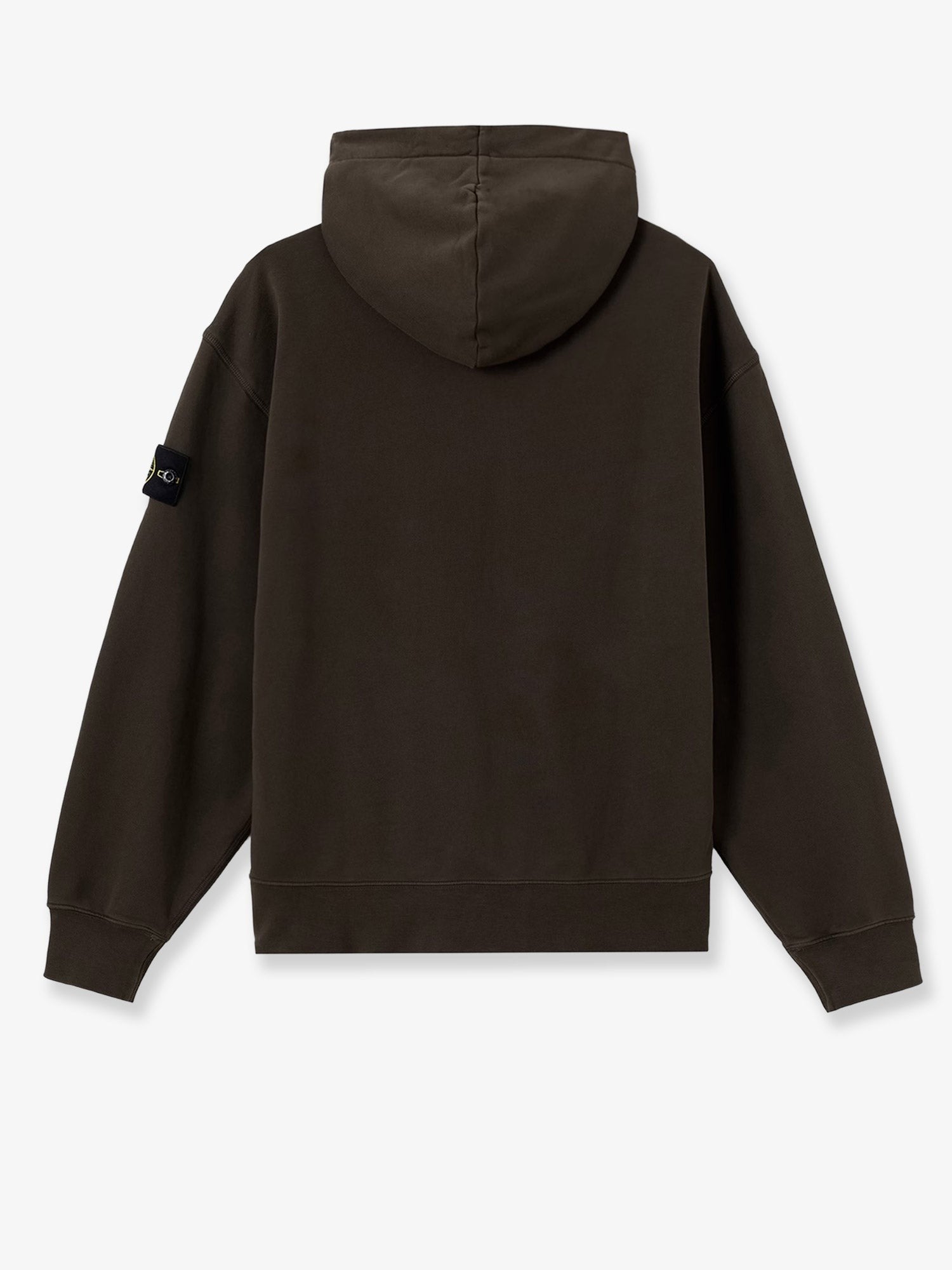 Stone Island Men's Oversized Organic Cotton Hoodie Grey
