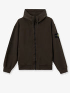 Stone Island Men's Oversized Organic Cotton Hoodie Grey