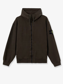 Stone Island Men's Oversized Organic Cotton Hoodie Grey