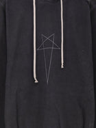 DRKSHDW Men's Oversized Organic Cotton Hoodie Black, view 3