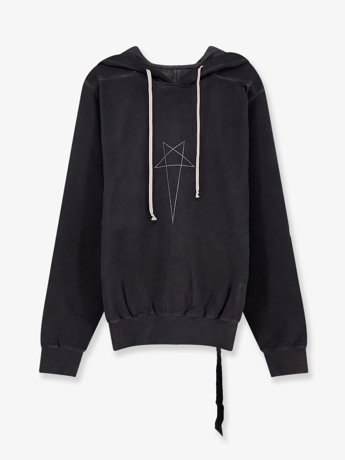 DRKSHDW Men's Oversized Organic Cotton Hoodie Black