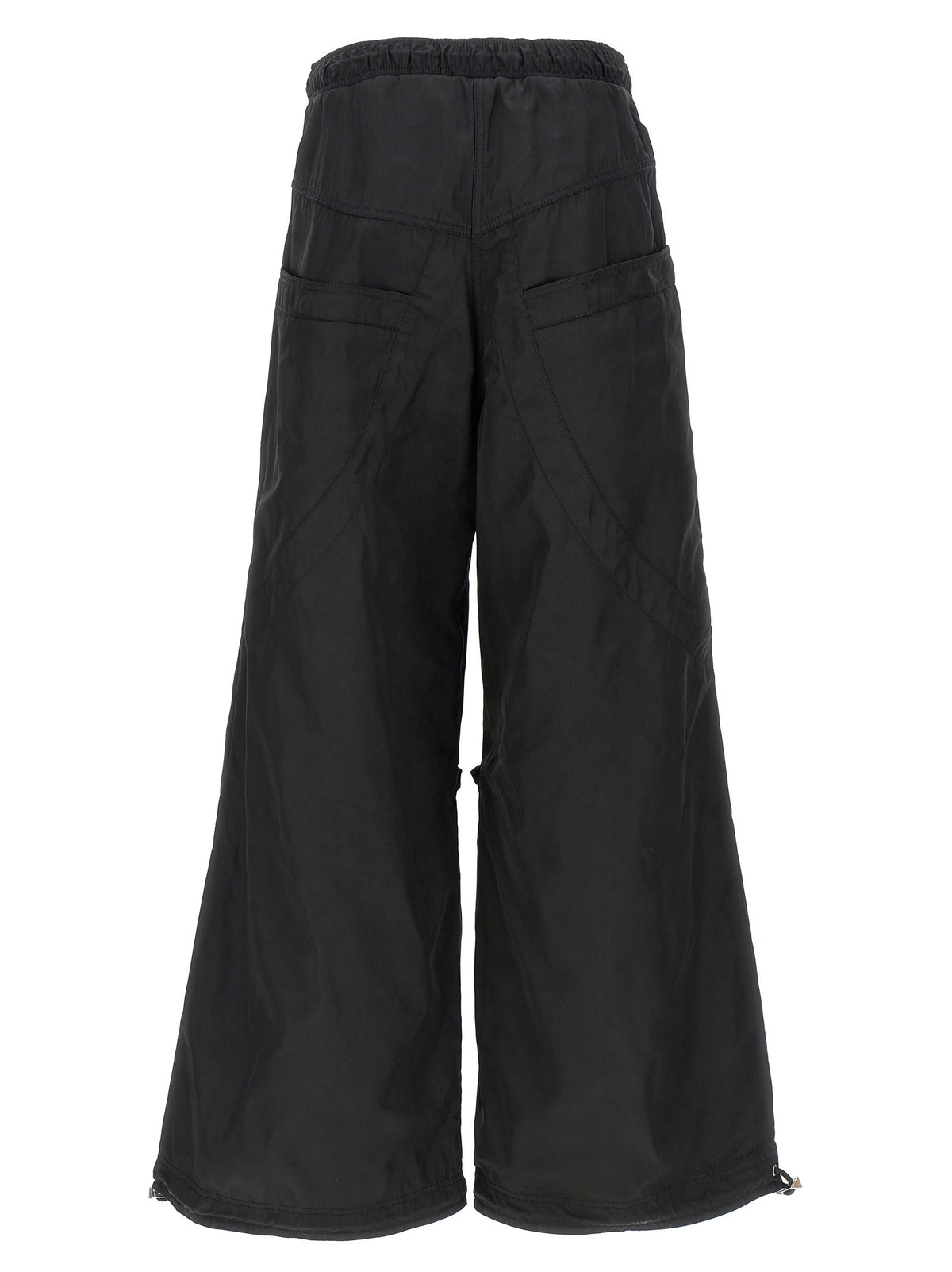 The Attico Oversized Pants Black