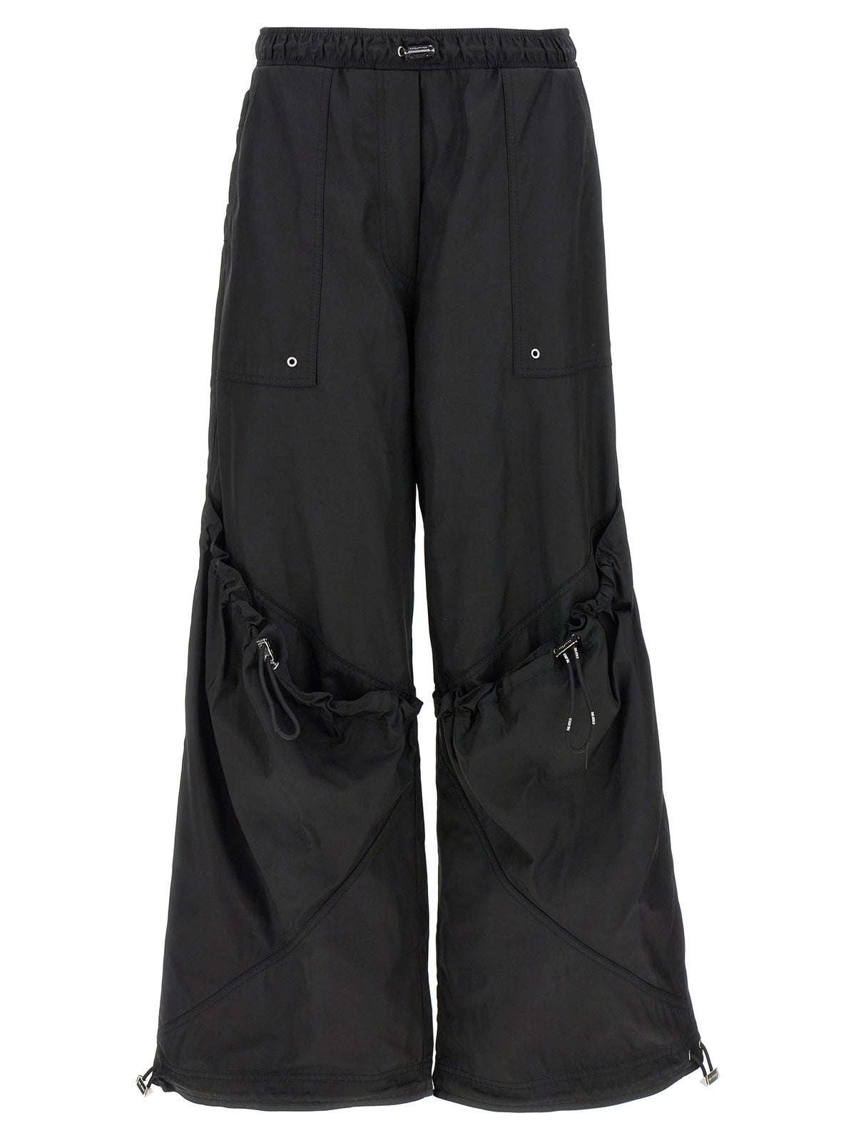 The Attico Oversized Pants Black