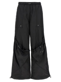 The Attico Oversized Pants Black