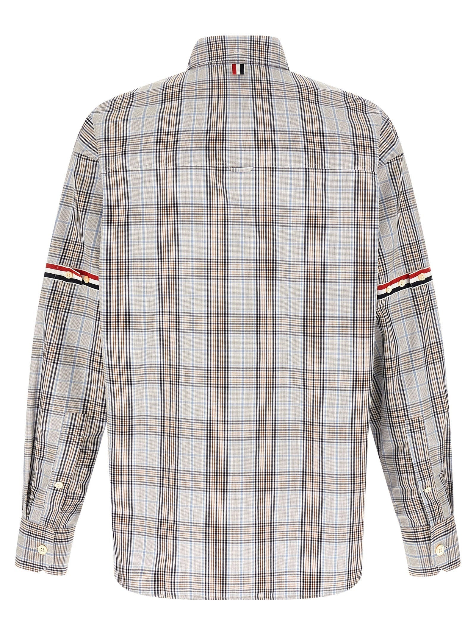 Thom Browne Oversized Rwb Shirt Gold