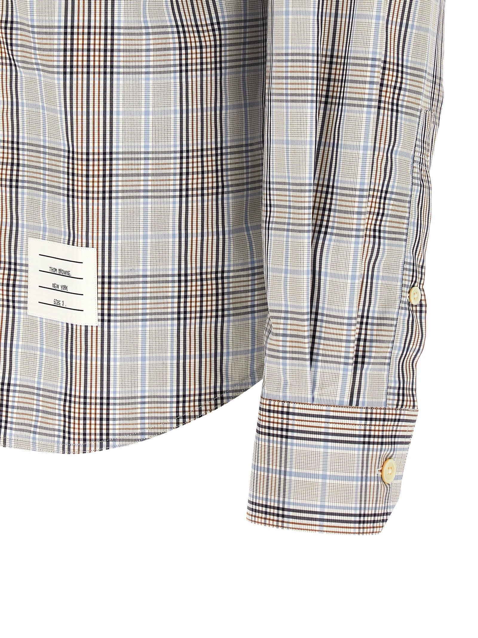 Thom Browne Oversized Rwb Shirt Gold
