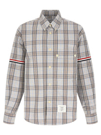 Thom Browne Oversized Rwb Shirt Gold
