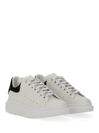 Alexander McQueen Women's Oversized Sneaker White, view 3