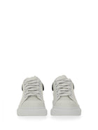 Alexander McQueen Women's Oversized Sneaker White, view 5