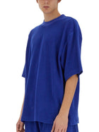Burberry Men's Oversized Shirt Blue, view 4