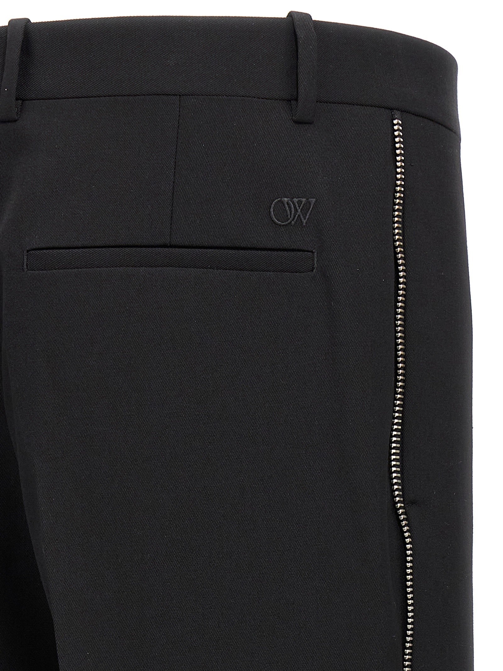 Off-White OW Emb Pants Black